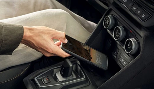 Built-In Inductive Wireless Charger